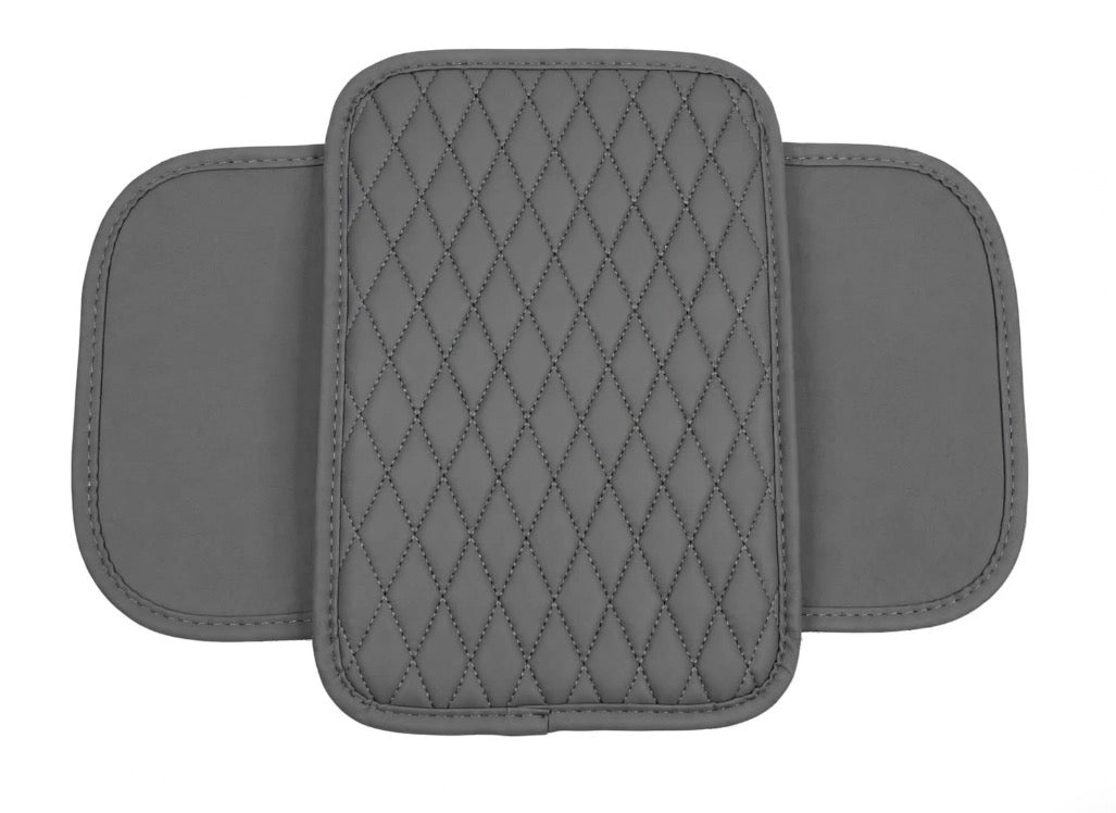 PU Leather Car Armrest Pad – Universal Fit Center Console Cushion