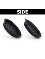 Black Silicone Car Cup Holder Coasters – Set of 2